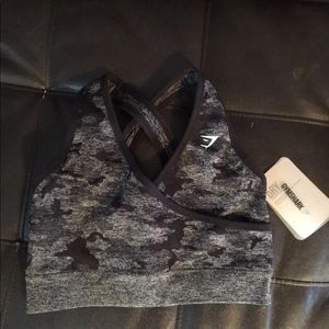 Gymshark Camo Sports bra